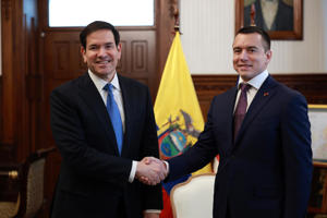 estados, unidos, marco, rubio, ecuador, acuerdo
